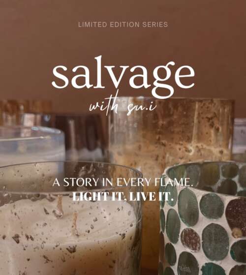 Soy wax candle